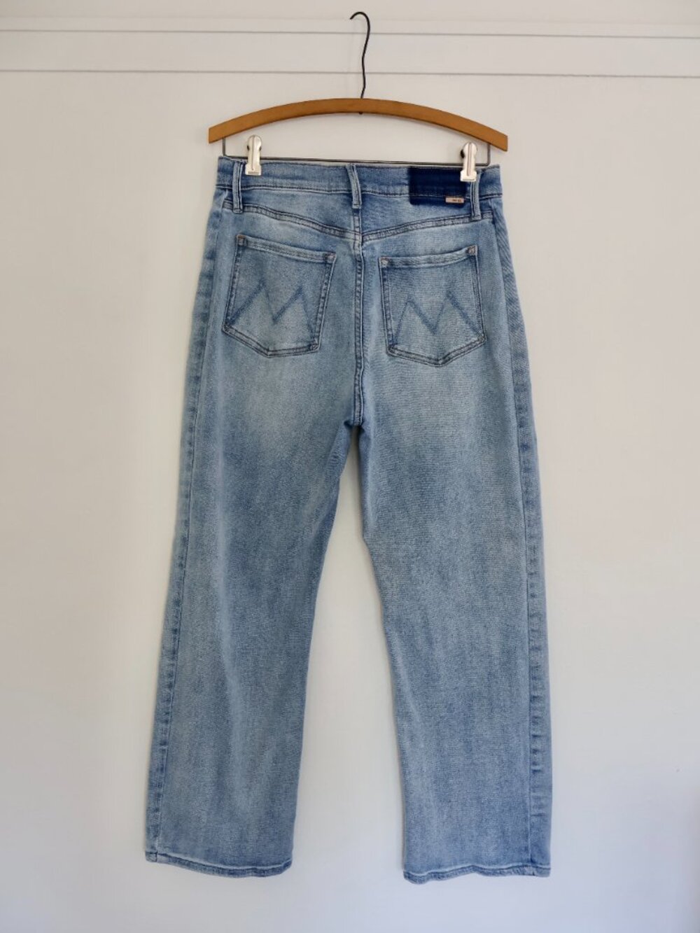 Mother Denim Insider Crop Step Jeans Size 30 - Picture 3 of 10